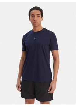 Reebok T-Shirt RK25602CCM Granatowy Regular Fit ze sklepu MODIVO w kategorii T-shirty męskie - zdjęcie 188134635