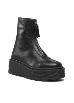 Badura Botki 222FW181 Czarny ze sklepu MODIVO w kategorii Botki - zdjęcie 188134638