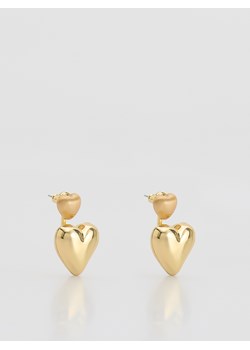 Reserved - Kolczyki serca - złoty ze sklepu Reserved w kategorii Kolczyki - zdjęcie 188134867