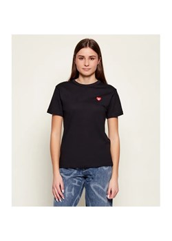 HUGO T-shirt Damacia_6 | Regular Fit ze sklepu Gomez Fashion Store w kategorii Bluzki damskie - zdjęcie 188135627