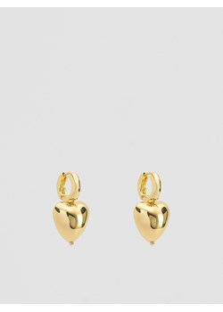 Reserved - Wiszące kolczyki z sercami - złoty ze sklepu Reserved w kategorii Kolczyki - zdjęcie 188135716