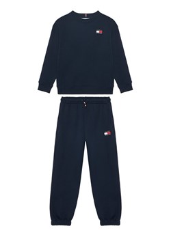 Tommy Hilfiger Dres KS0KS00708 D Granatowy Regular Fit ze sklepu MODIVO w kategorii Dresy chłopięce - zdjęcie 188136415