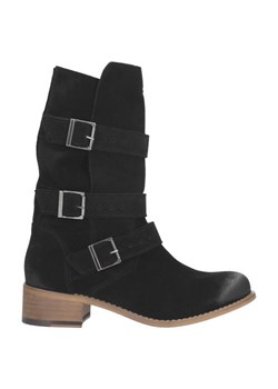 Wojas Czarne Damskie Botki ze sklepu Wojas w kategorii Botki - zdjęcie 188136477