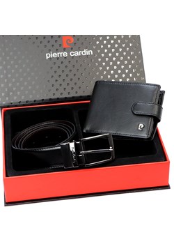Zestaw na prezent dla mężczyzny portfel i pasek męski skórzany Pierre Cardin ze sklepu lenaodniemowlakadoszkolniaka.pl w kategorii Paski męskie - zdjęcie 188137306