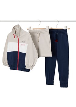 Mayoral Dres 3883 Beżowy Regular Fit ze sklepu MODIVO w kategorii Komplety chłopięce - zdjęcie 188137938