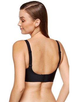 Gorteks czarny biustonosz miękki soft bez fiszbin plus size Misty, Kolor czarny, Rozmiar 36, Gorteks ze sklepu Intymna w kategorii Biustonosze - zdjęcie 188138396