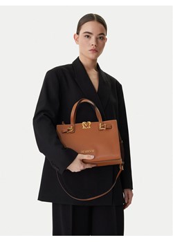 Torebka LOVE MOSCHINO JC4126PP1OLM0200 Brązowy ze sklepu eobuwie.pl w kategorii Torebki damskie - zdjęcie 188138948