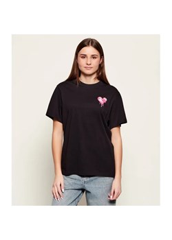 Hugo Blue T-shirt Vintage_Tee_B_9 | Regular Fit ze sklepu Gomez Fashion Store w kategorii Bluzki damskie - zdjęcie 188139097