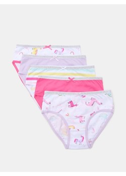 Sinsay - Bawełniane majtki 5 pack - wielobarwny ze sklepu Sinsay w kategorii Majtki dziecięce - zdjęcie 188139986