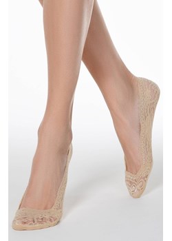 Esli IS002 koronkowe stopki, Kolor beżowy, Rozmiar 36-39, Esli ze sklepu Intymna w kategorii Skarpetki damskie - zdjęcie 188140439