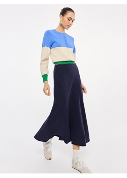 Mohito - Spódnica midi - granatowy ze sklepu Mohito w kategorii Spódnice - zdjęcie 188143289