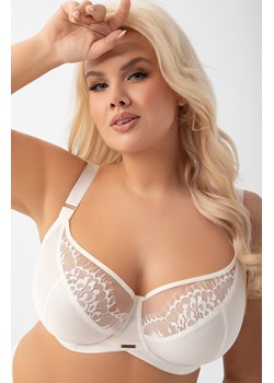 K937 biustonosz-miękki-BIG kremowy EVIA ze sklepu fokus.pl w kategorii Biustonosze - zdjęcie 188143388