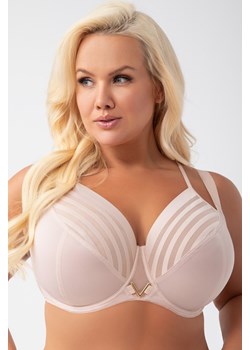 K810 biustonosz-miękki-na-drutach beżowy YOKO ze sklepu fokus.pl w kategorii Biustonosze - zdjęcie 188143437