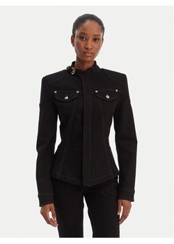 Versace Jeans Couture Kurtka jeansowa 80HAS458 DT037 Czarny Slim Fit ze sklepu MODIVO w kategorii Kurtki damskie - zdjęcie 188144219