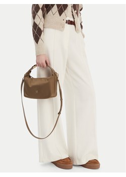 Tommy Hilfiger Torebka Th Go Crossover Nylon AW0AW18164 Brązowy ze sklepu MODIVO w kategorii Torebki damskie - zdjęcie 188144226