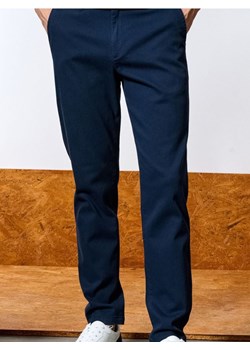 Sinsay - Spodnie chino slim - granatowy ze sklepu Sinsay w kategorii Spodnie męskie - zdjęcie 188145276