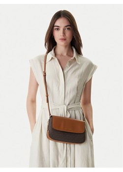 Torebka MICHAEL Michael Kors 32R6G0XC1B Brązowy ze sklepu eobuwie.pl w kategorii Listonoszki - zdjęcie 188145317