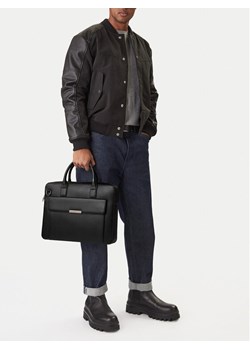 Torba na laptopa Tommy Hilfiger Th Business Computer Bag AM0AM13993 Czarny ze sklepu eobuwie.pl w kategorii Torby na laptopa - zdjęcie 188145349