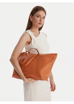 Coccinelle Torebka U45 Coccinellenory E1 U45 11 01 01 Brązowy ze sklepu MODIVO w kategorii Torby Shopper bag - zdjęcie 188145696