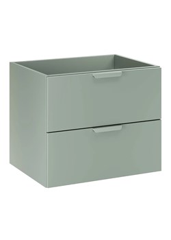 Jasnozielona szafka łazienkowa pod umywalkę - Verdessa 3X 60 cm ze sklepu Edinos.pl w kategorii Szafki i regały łazienkowe - zdjęcie 188146139