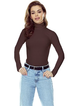 Eldar koszulka damska z golfem czekoladowa Matylda, Kolor czekoladowy, Rozmiar S, Eldar ze sklepu Intymna w kategorii Bluzki damskie - zdjęcie 188146168