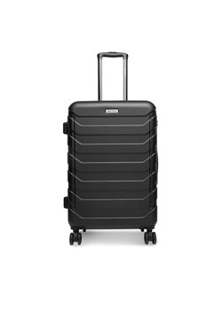 Walizka średnia GINO ROSSI CEO-GIN-M-001-05-BLACK Czarny ze sklepu eobuwie.pl w kategorii Walizki - zdjęcie 188147099