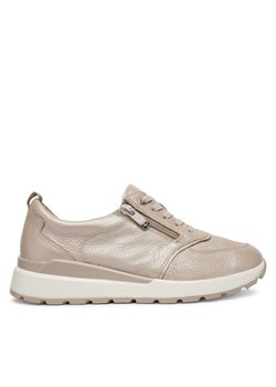 Sneakersy Caprice 9-23765-46 Beżowy ze sklepu eobuwie.pl w kategorii Buty sportowe damskie - zdjęcie 188147156