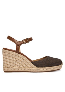 Espadryle MICHAEL Michael Kors Kenzie 40R6KZMS2B Brązowy ze sklepu eobuwie.pl w kategorii Espadryle damskie - zdjęcie 188147276