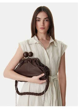 Torebka Weekend Max Mara 2615511144650 Brązowy ze sklepu eobuwie.pl w kategorii Listonoszki - zdjęcie 188147289