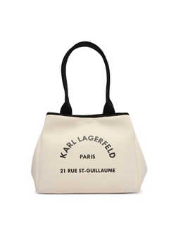 KARL LAGERFELD Torebka B1W50010 Beżowy ze sklepu MODIVO w kategorii Torby Shopper bag - zdjęcie 188148776