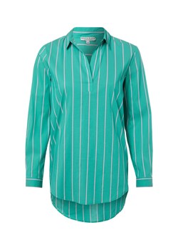 Marie Lund Bluzka damska Kobiety Bawełna zielony w paski ze sklepu vangraaf w kategorii Bluzki damskie - zdjęcie 188149707
