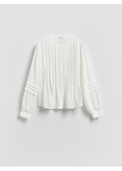 Reserved - Wiskozowa koszula - złamana biel ze sklepu Reserved w kategorii Bluzki damskie - zdjęcie 188150455