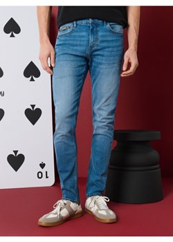 Sinsay - Jeansy skinny - niebieski ze sklepu Sinsay w kategorii Jeansy męskie - zdjęcie 188151346