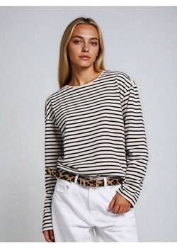 Sinsay - Bawełniana koszulka z długim rękawem basic - wielobarwny ze sklepu Sinsay w kategorii Bluzki damskie - zdjęcie 188151357