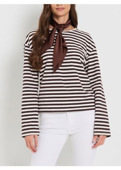 Sinsay - Bawełniana koszulka z długim rękawem basic - wielobarwny ze sklepu Sinsay w kategorii Bluzki damskie - zdjęcie 188151358