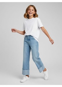 Sinsay - Jeansy straight z efektem sprania - Inny ze sklepu Sinsay w kategorii Spodnie dziewczęce - zdjęcie 188151397