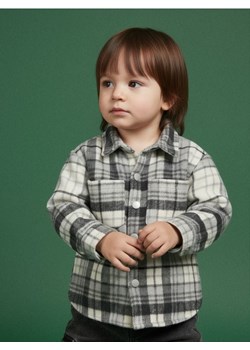 Sinsay - Kurtka koszulowa z pikowaną podszewką - szary ze sklepu Sinsay w kategorii Kombinezony i kurtki - zdjęcie 188151427