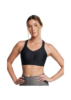 Biustonosz treningowy Under Armour UA Infinity High Zip 2.0 Bra - czarny ze sklepu Sportstylestory.com w kategorii Biustonosze - zdjęcie 188151979