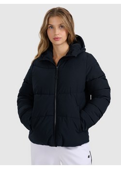 Damska kurtka puchowa 4F 4FRAW25TDJAF0798 - czarna ze sklepu Sportstylestory.com w kategorii Kurtki damskie - zdjęcie 188152035