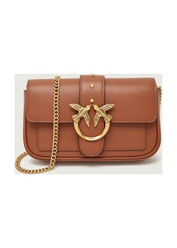 Pinko Skórzana torebka na ramię LOVE ONE POCKET ze sklepu Gomez Fashion Store w kategorii Listonoszki - zdjęcie 188152057