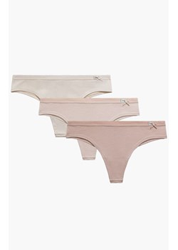 3-pack figi damskie brazil 3CLP-005-ECRC/BEZ/PUD, Kolor beżowo-różowo-ecru, Rozmiar S, ATLANTIC ze sklepu Primodo w kategorii Majtki damskie - zdjęcie 188153309