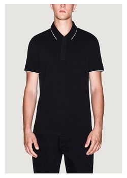 Armani Exchange Polo XM001285 AF10366 Czarny Casual Fit ze sklepu MODIVO w kategorii T-shirty męskie - zdjęcie 188154915