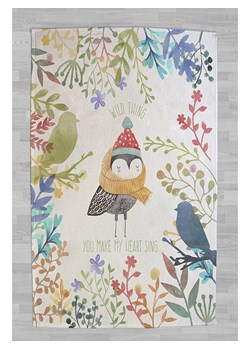 The Wild Hug Dywan bawełniany "Wild Thing" ze wzorem - 190 x 135 cm ze sklepu Limango Polska w kategorii Tekstylia dziecięce - zdjęcie 188155396