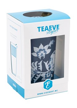 Eigenart Kubek "Luna" w kolorze granatowym do herbaty - 350 ml ze sklepu Limango Polska w kategorii Dzbanki i zaparzacze - zdjęcie 188155428