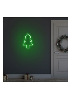 ABERTO DESIGN Dekoracyjna lampa LED "Christmas Pine" w kolorze zielonym ze sklepu Limango Polska w kategorii Oświetlenie - zdjęcie 188155655
