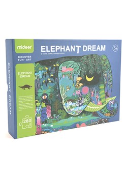 Andreu Toys 280-częściowe puzzle "Elephant Dream" - 5+ ze sklepu Limango Polska w kategorii Puzzle - zdjęcie 188155876