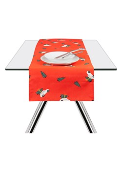 Trendy Kitchen by EXCÉLSA Bieżnik "Ready for Christmas" w kolorze czerwonym - 140 x 40 cm ze sklepu Limango Polska w kategorii Obrusy i bieżniki - zdjęcie 188156038