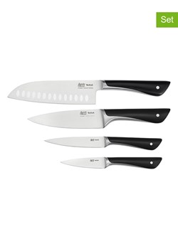 Tefal 4-częściowy zestaw noży "Jamie Oliver" w kolorze czarnym ze sklepu Limango Polska w kategorii Noże kuchenne - zdjęcie 188156146