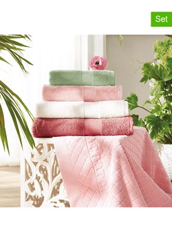 Cacharel Ręczniki (2 szt.) "Hibiscus" w kolorze różowym do rąk ze sklepu Limango Polska w kategorii Ręczniki - zdjęcie 188156358