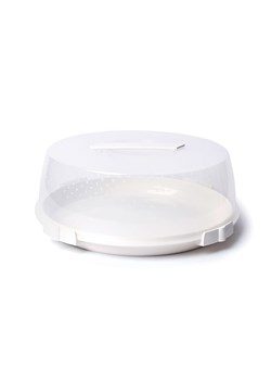 Trendy Kitchen by EXCÉLSA Pudełko w kolorze białym - Ø 32 cm ze sklepu Limango Polska w kategorii Pojemniki kuchenne - zdjęcie 188156498